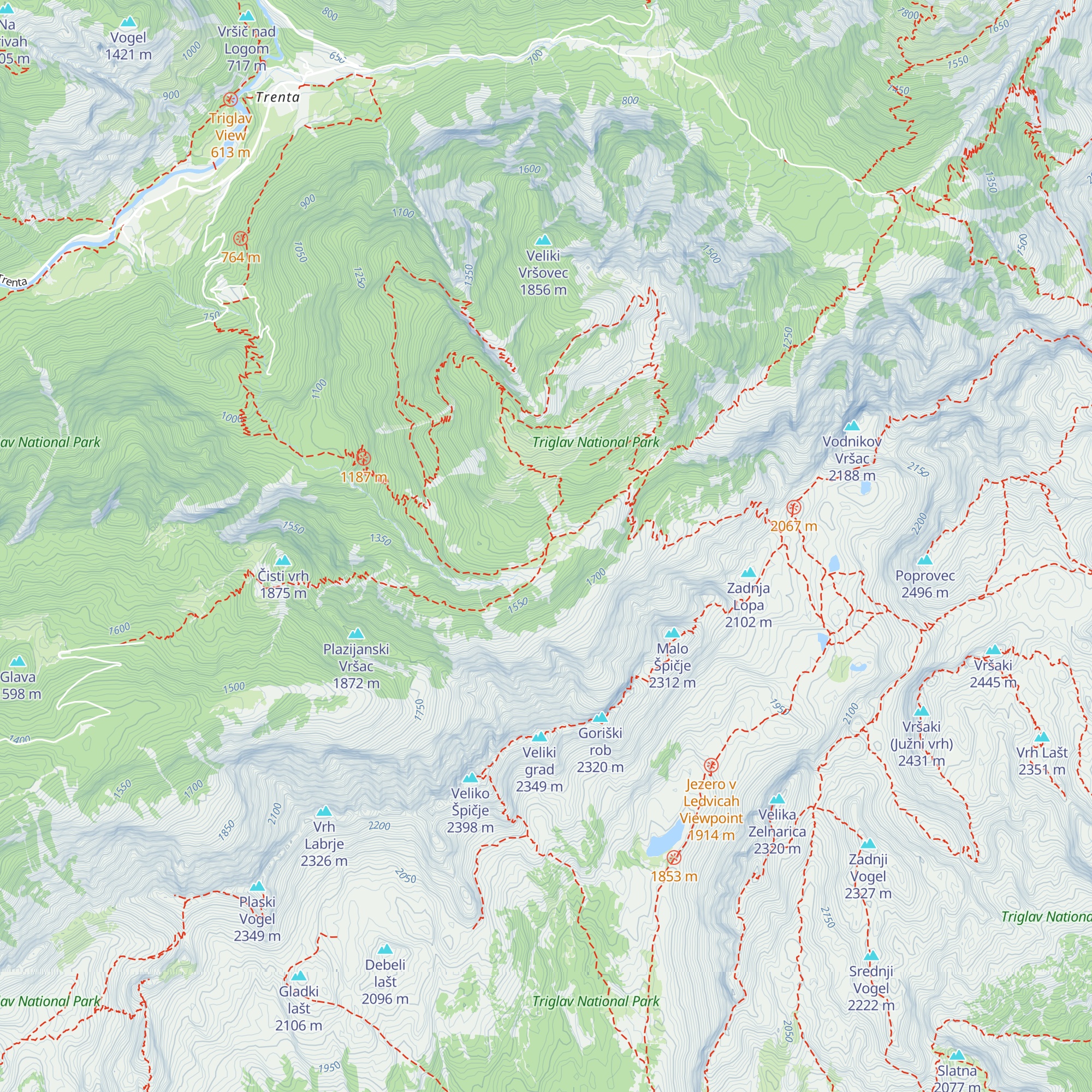 Pastirska koča (Trebiški dol) map