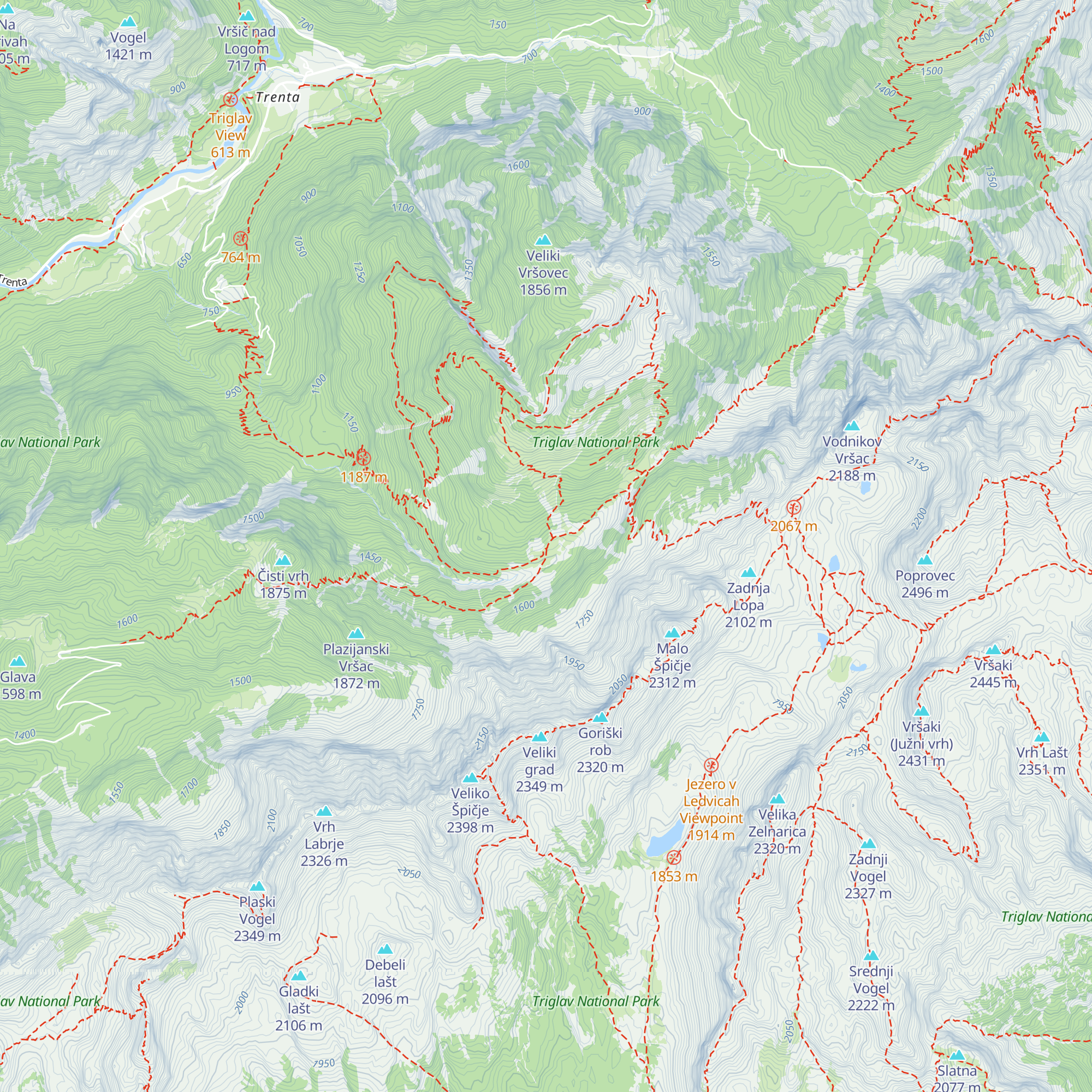 Pastirska koča (Trebiški dol) map