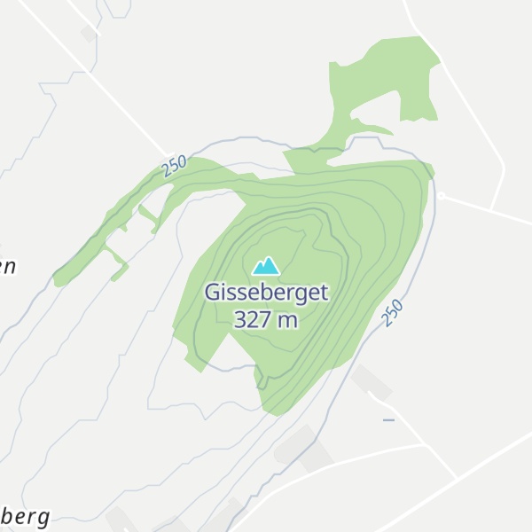 Map of Gisseberget