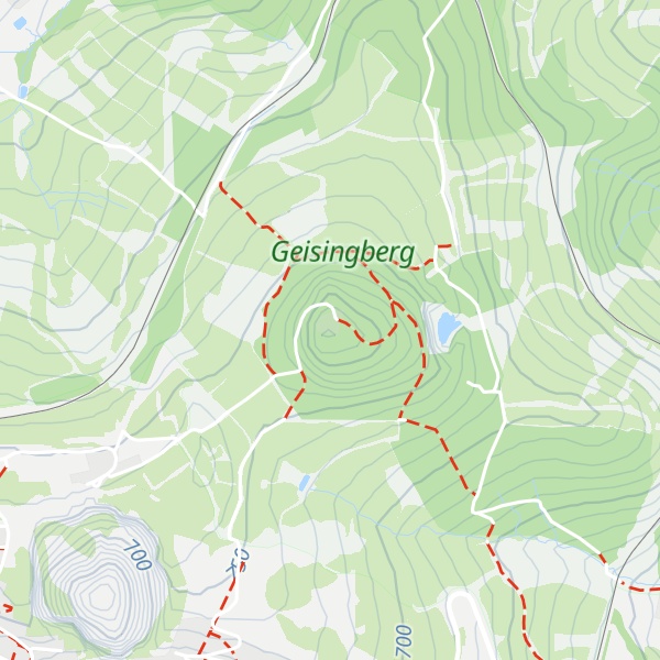 Map of Ski-Hütte Geising