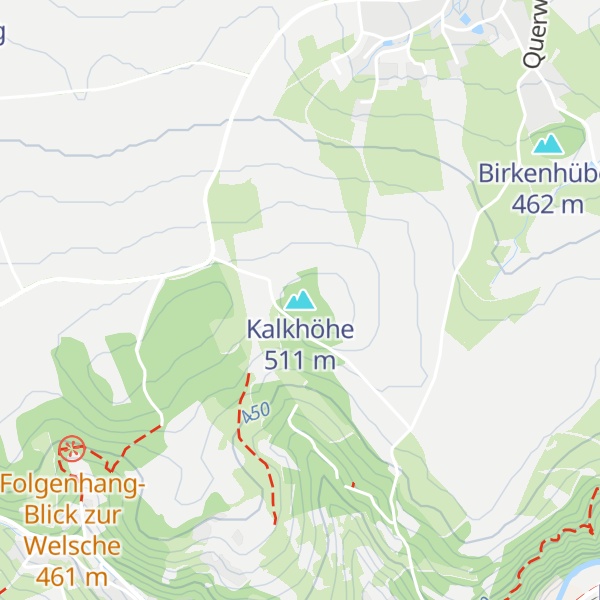 Map of Kalkhöhe