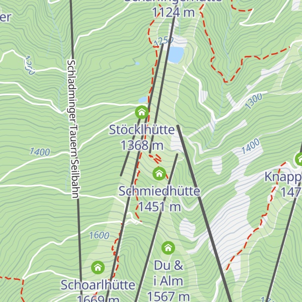 Map of Gondlstüberl