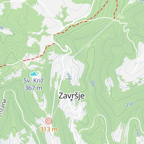 Map of Agroturizam i Vinogradarstvo Montižel