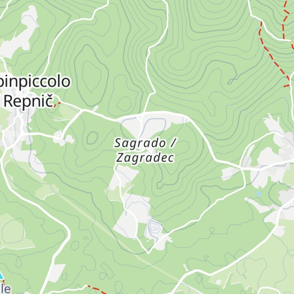 Map of Agriturismo / Agriturizem Ostrouška