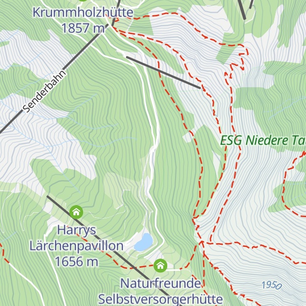 Map of Willi's Berghoamat