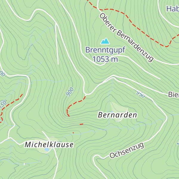 Map of Klausgupf