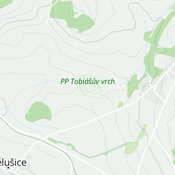 Map of Tobiášův vrch