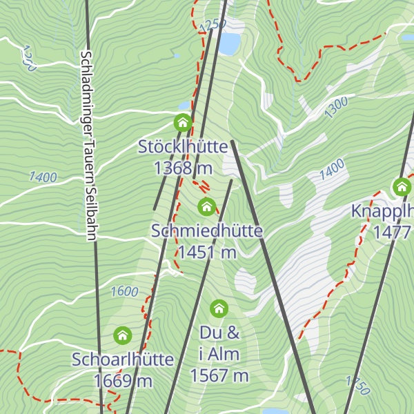 Map of Schmiedhütte