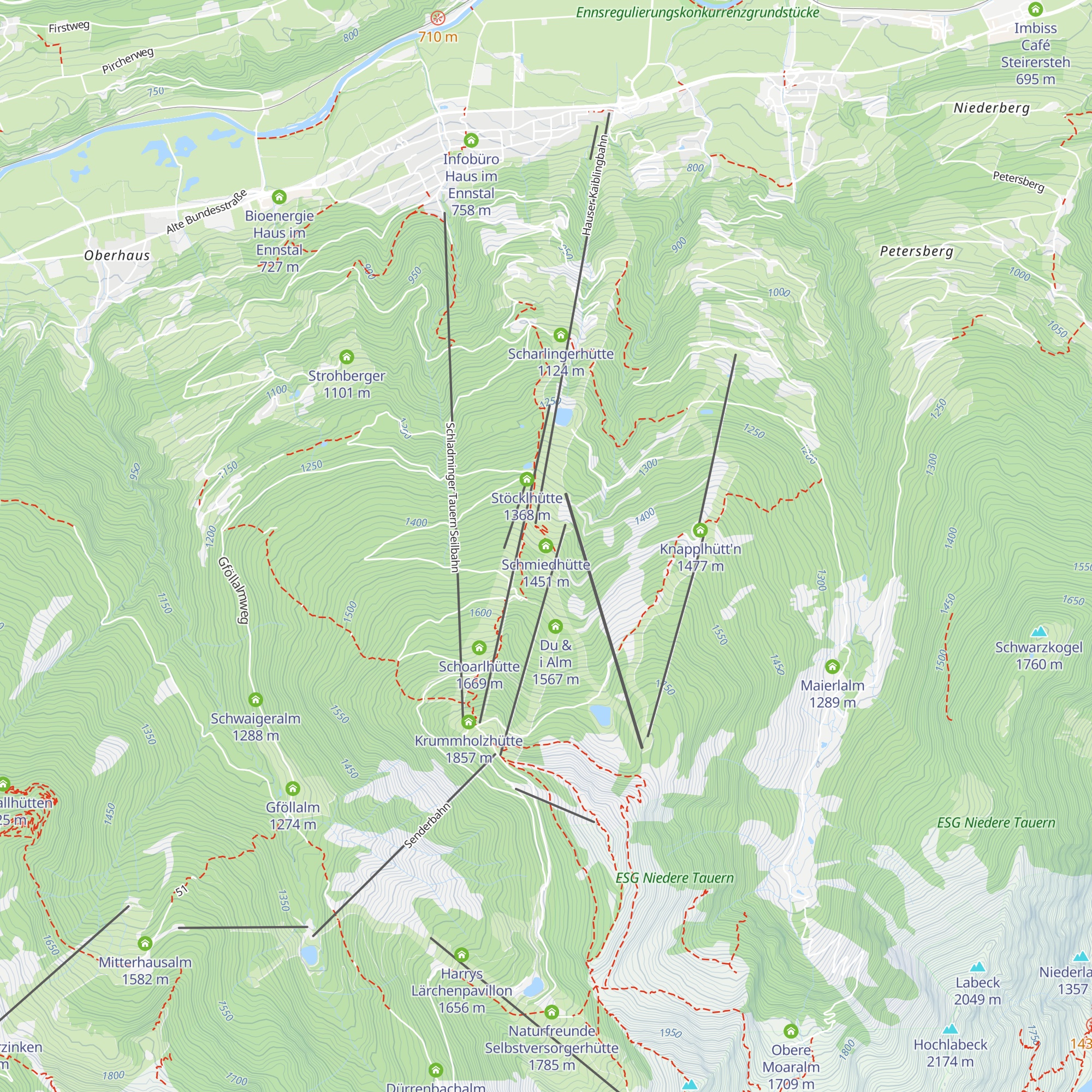 Schmiedhütte map