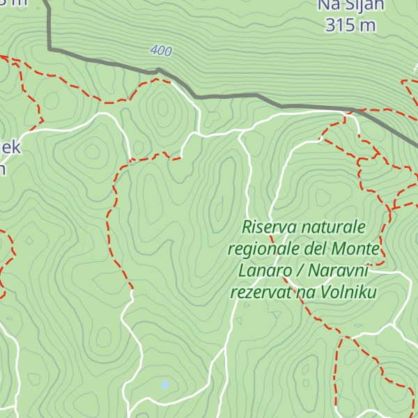 Map of Piščanec