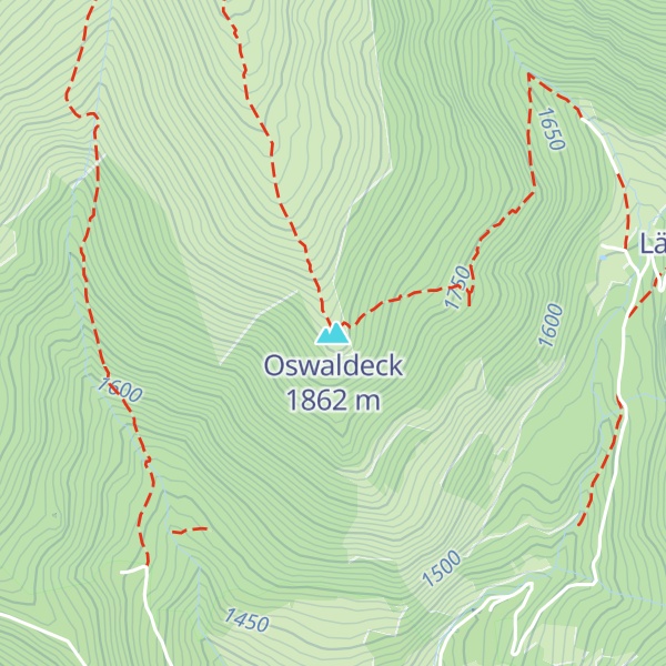 Map of Oswaldeck