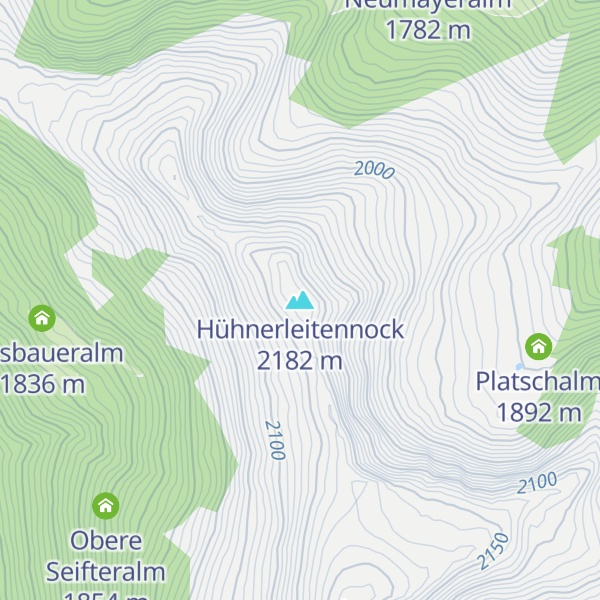 Map of Hühnerleitennock