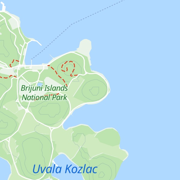 Map of Mrtvi vrh
