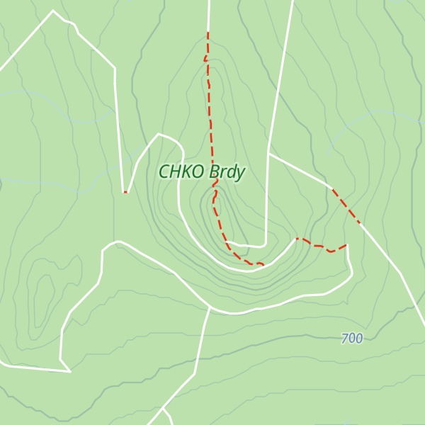Map of Třemšín