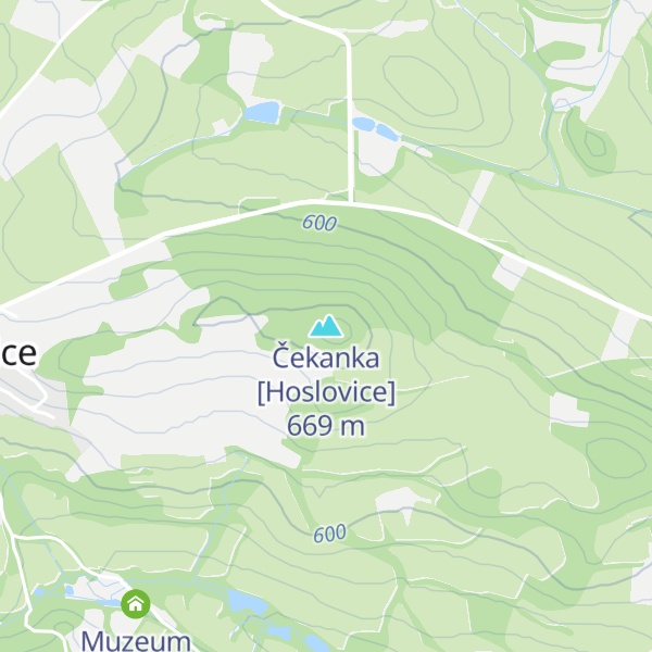 Map of Čekanka [Hoslovice]
