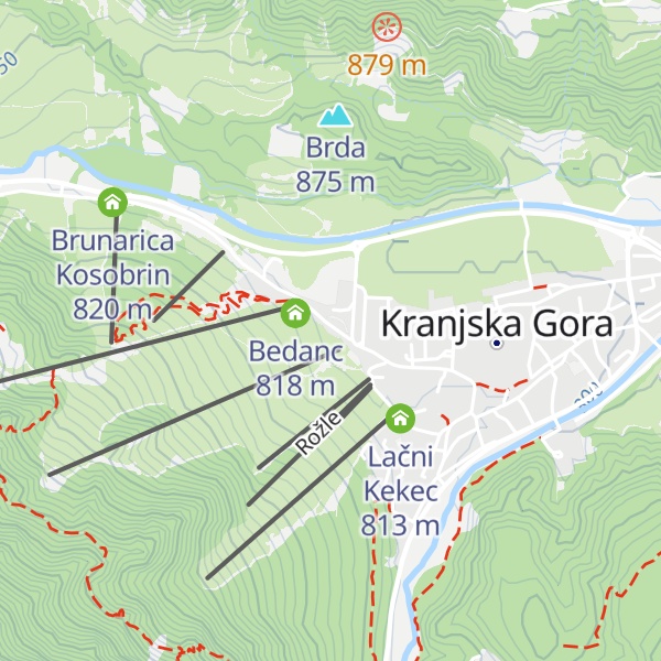 Map of Sporty bar