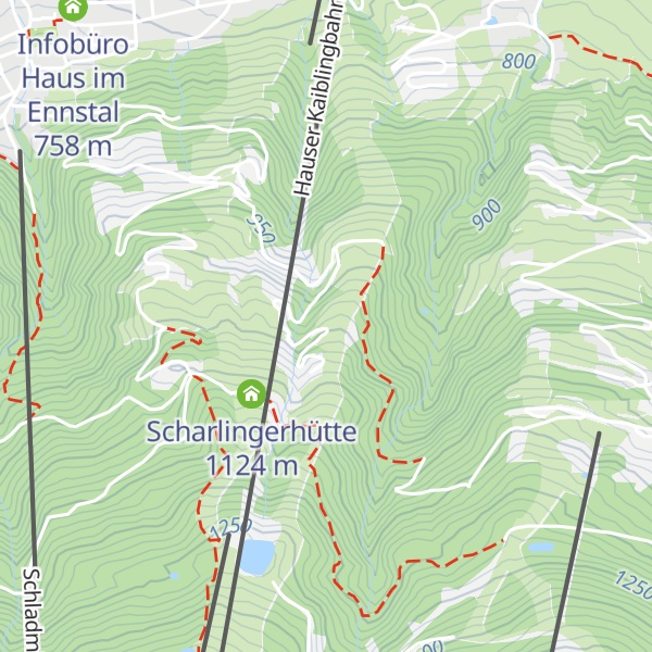 Map of Prenner Alm
