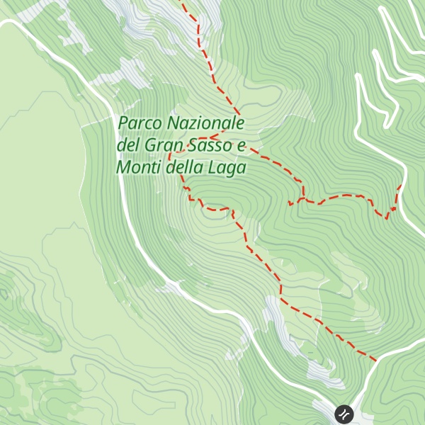Map of Monte Guardiola