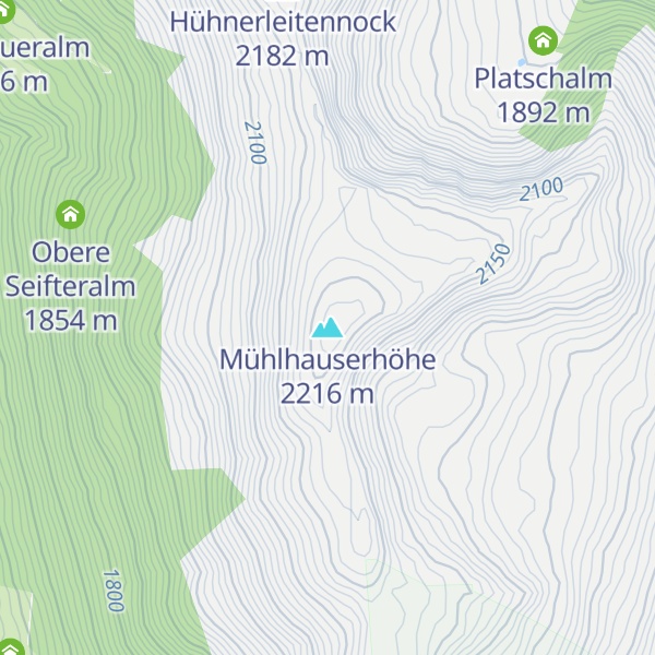 Map of Mühlhauserhöhe