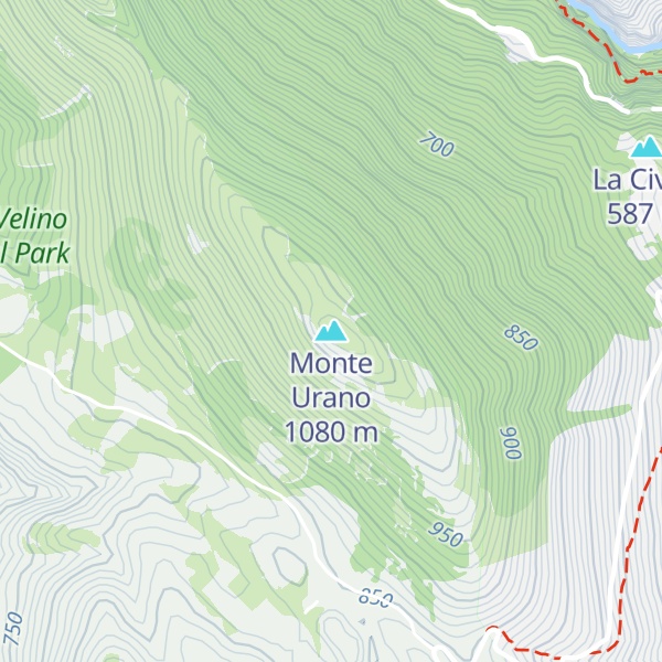 Map of Monte Urano