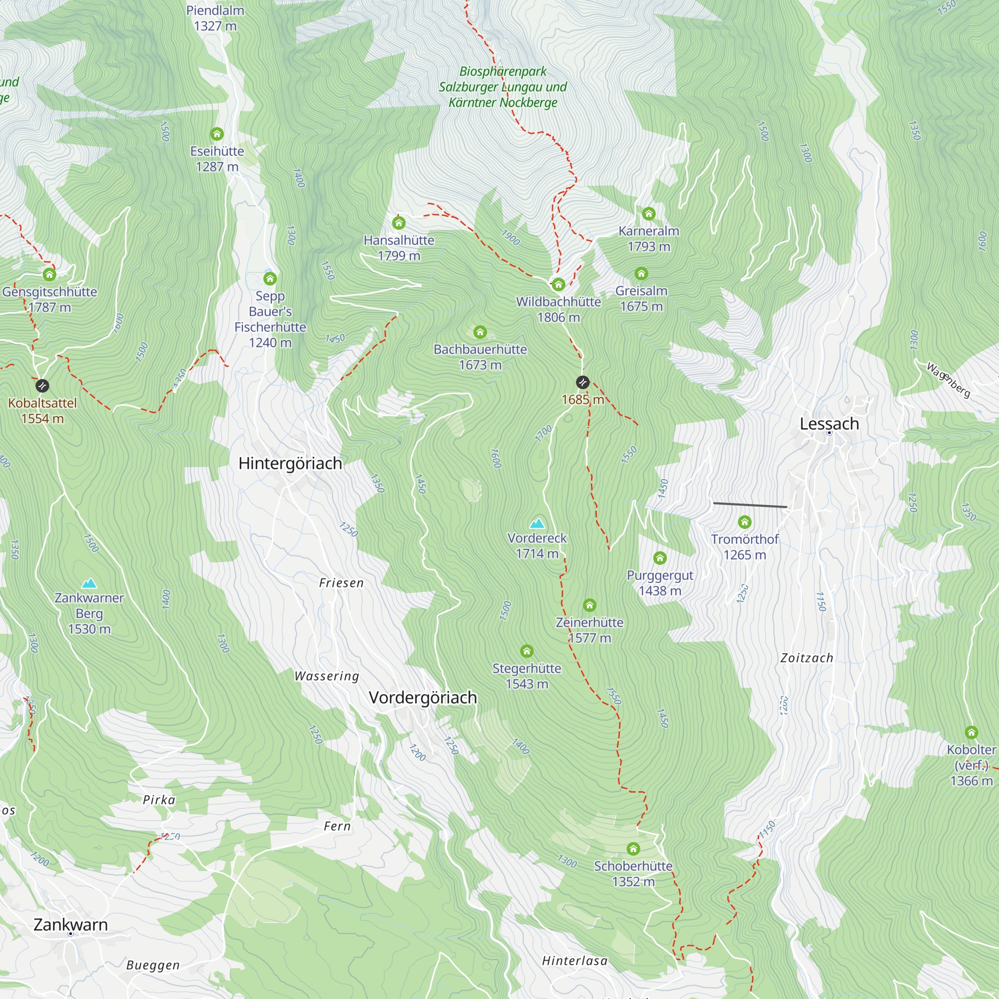 Krughütte map