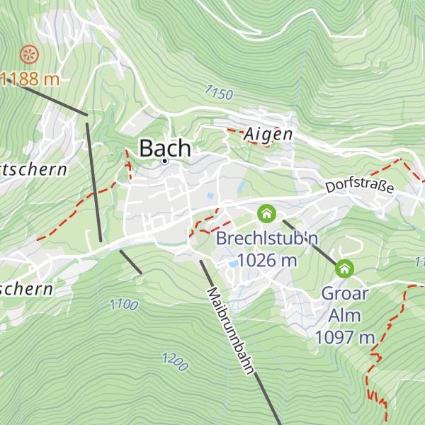 Map of Tourismusverband