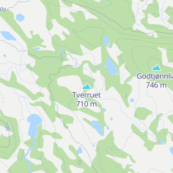 Map of Tverruet