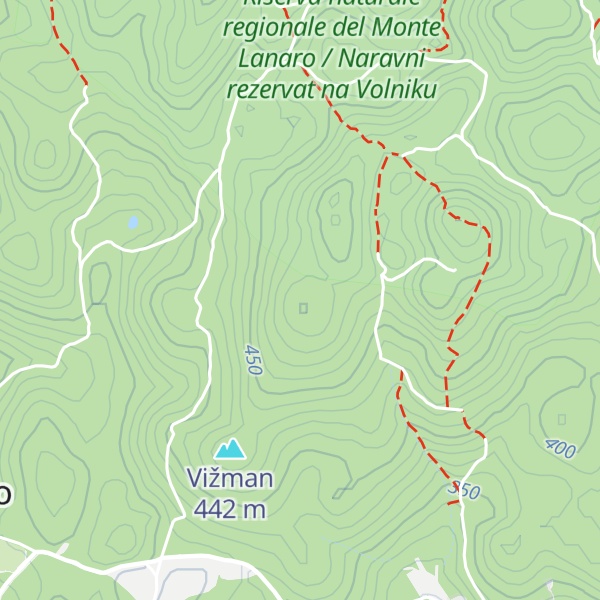 Map of Kosmatec