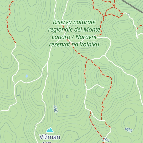 Map of Goli vrh