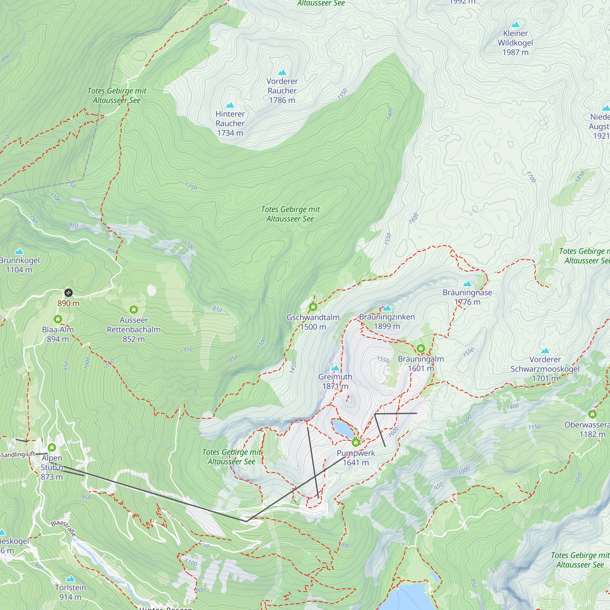 Jagdhütte map