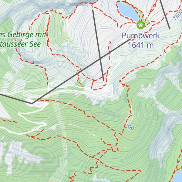 Map of Loserhütte