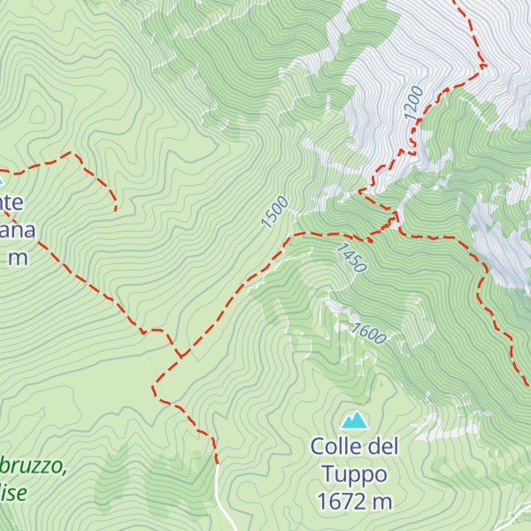 Map of Rifugio di Monte Mezzana