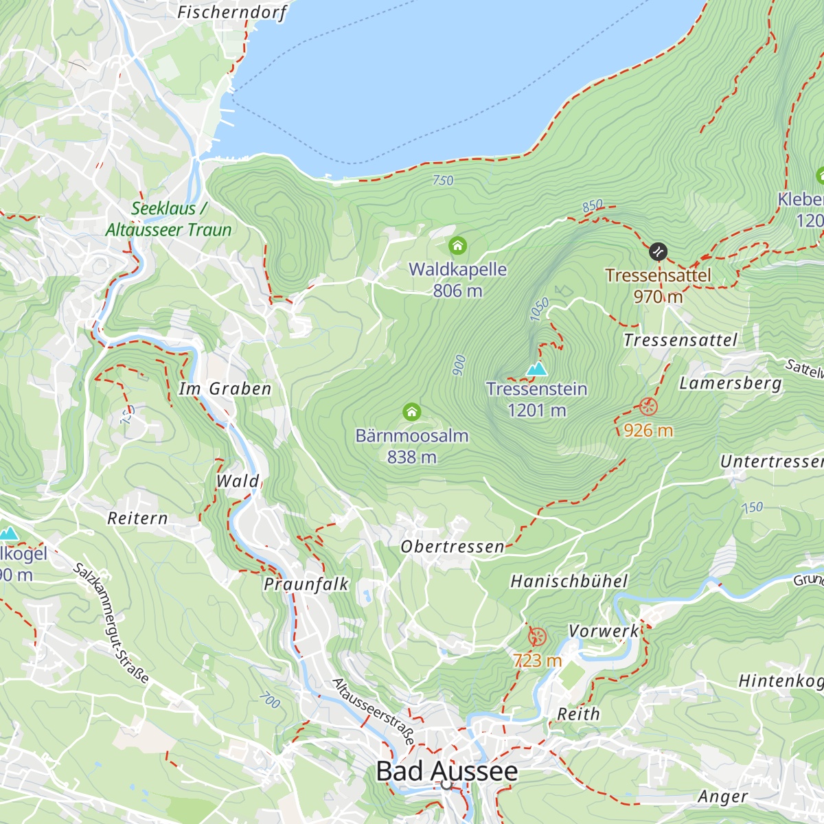 Bärnmoosalm map