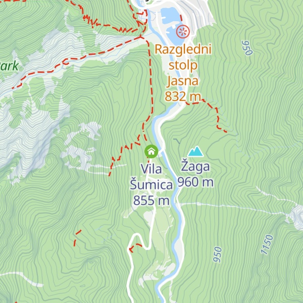 Map of Vila Šumica