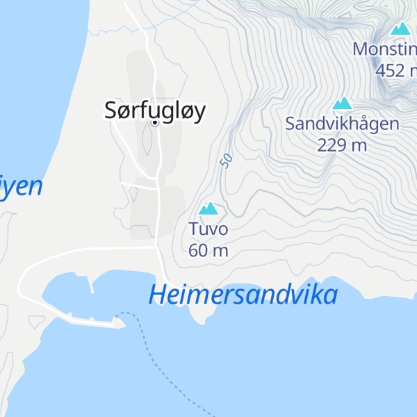 Map of Tuvo