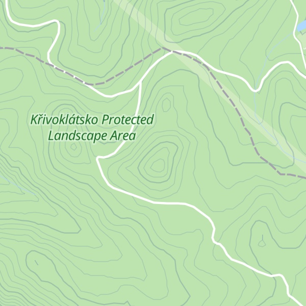 Map of Velký vrch