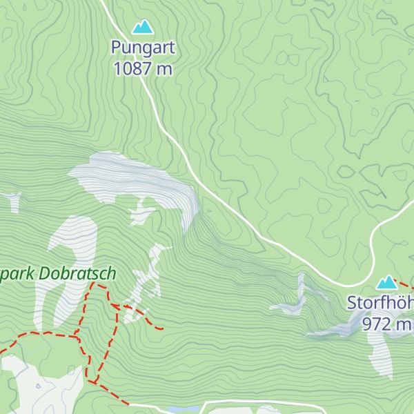 Map of Geklobene Wand