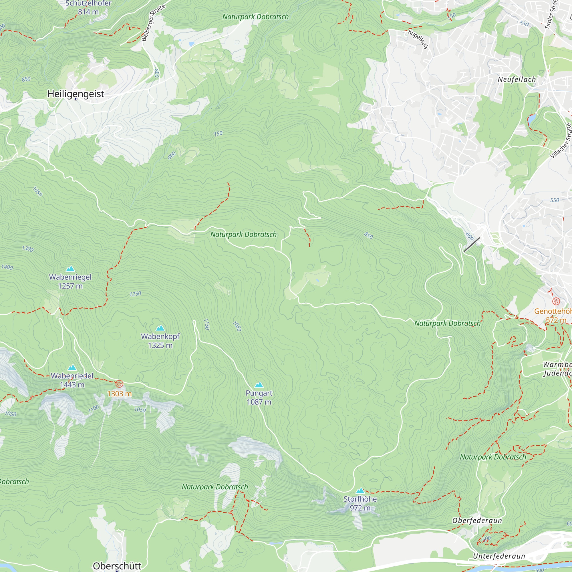 Völkendorferhütte map