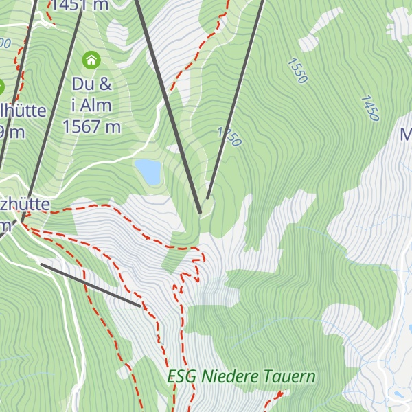 Map of Knappl's Bergschlößl