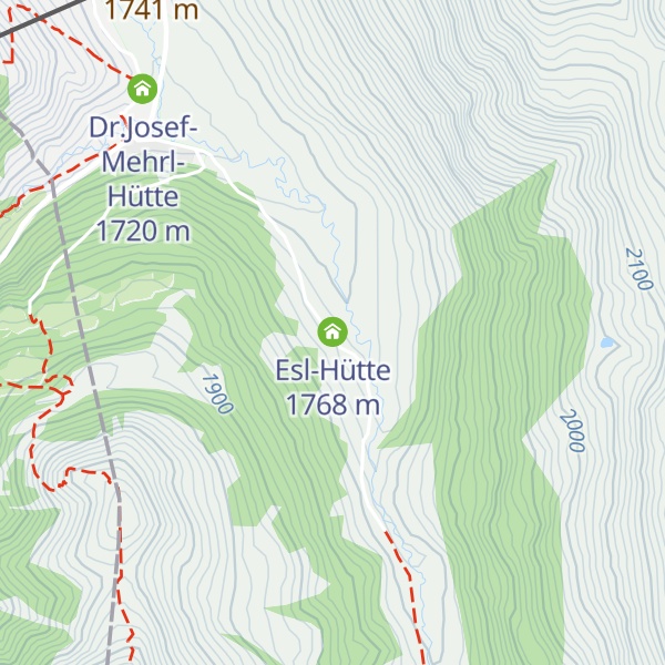 Map of Eßlalm