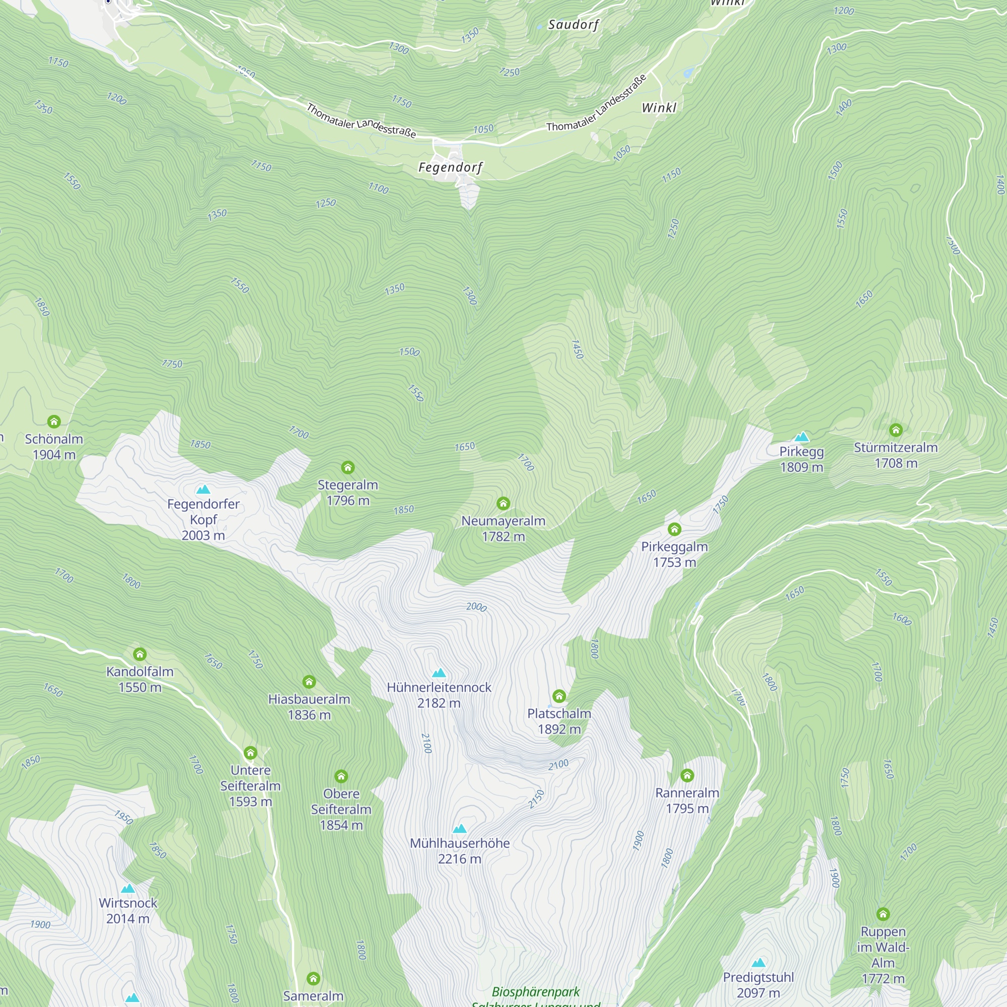 Neumayeralm map