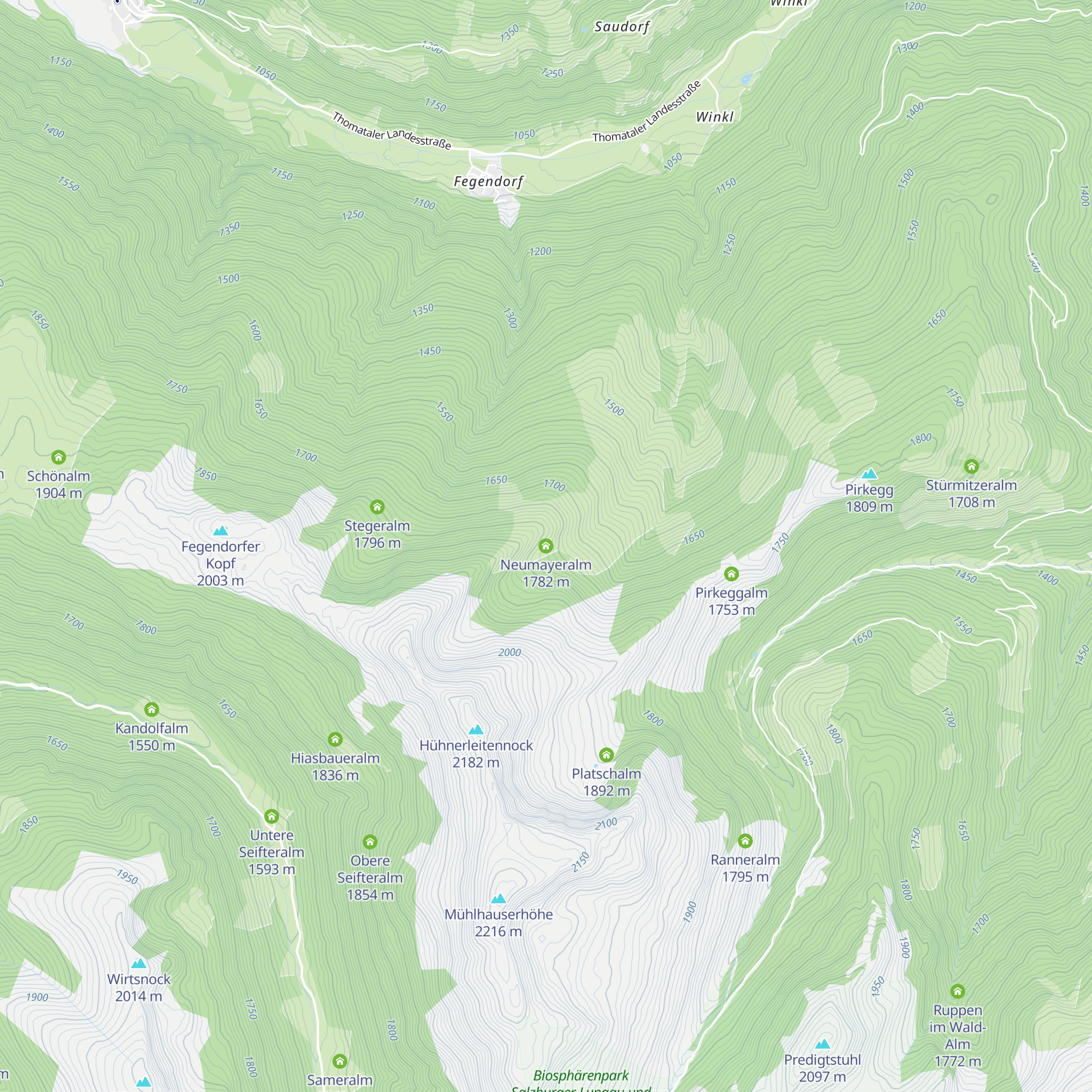 Neumayeralm map