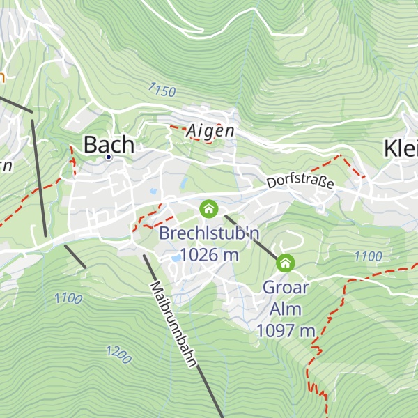 Map of Brechlstub'n