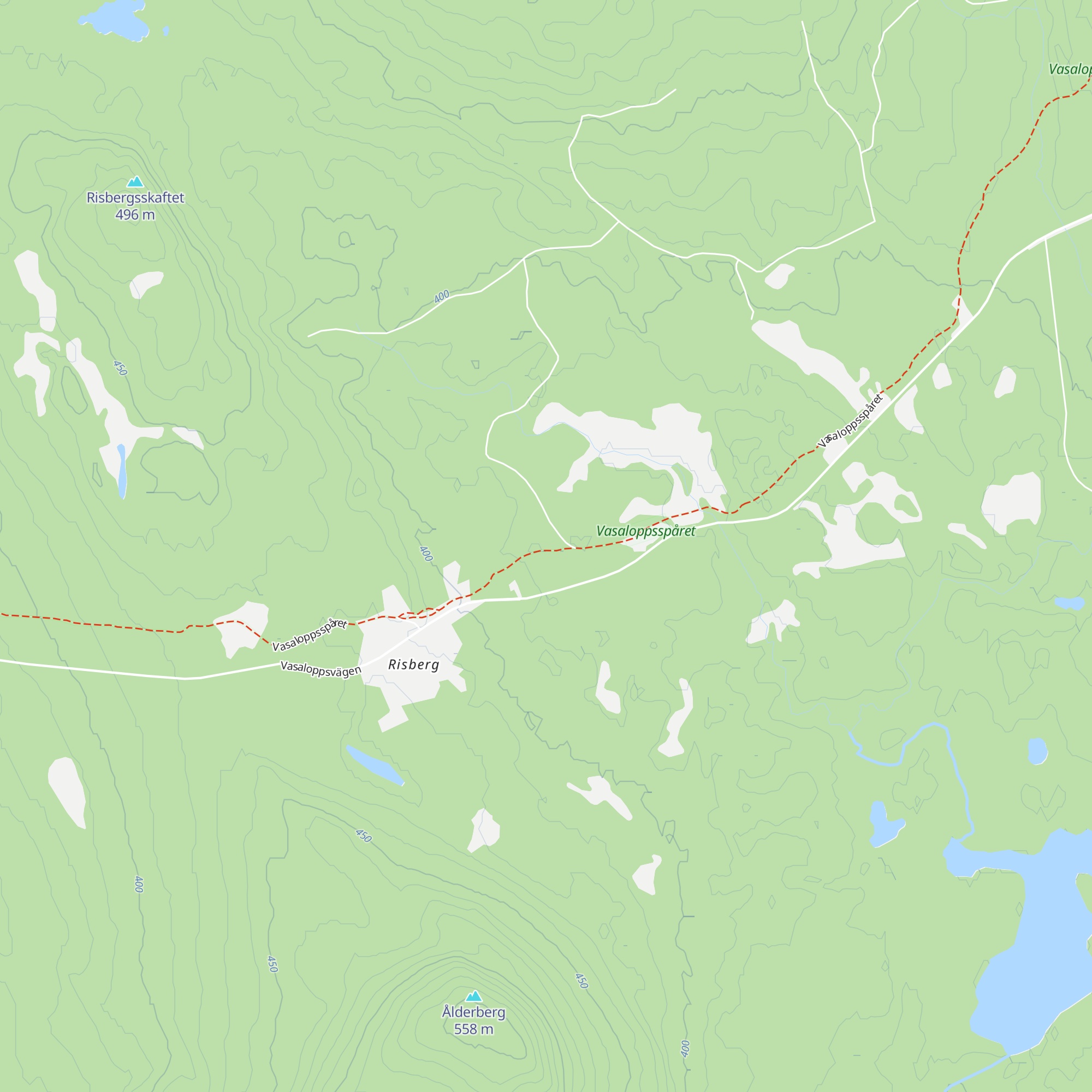 Rosttjärn map