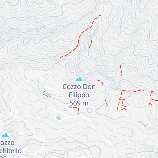 Map of Cozzo Don Filippo