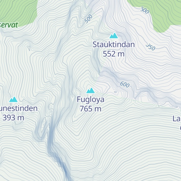 Map of Fugloya