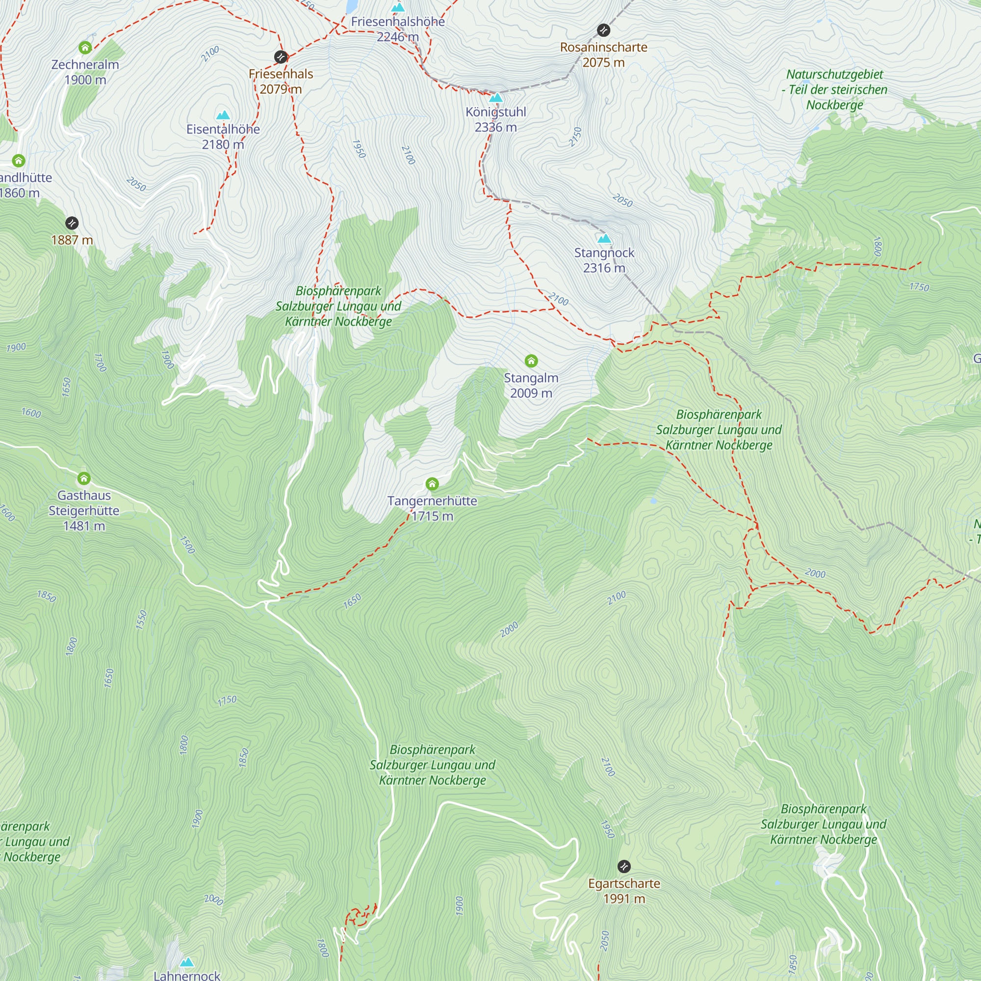 Stangalm map