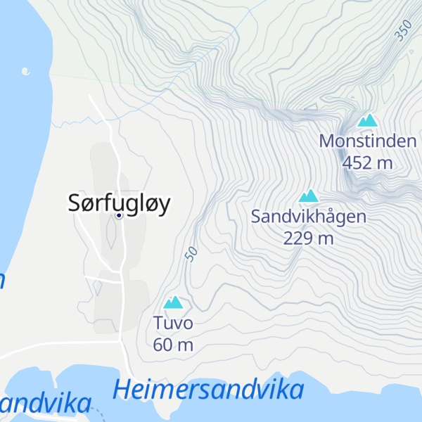 Map of Mehågen