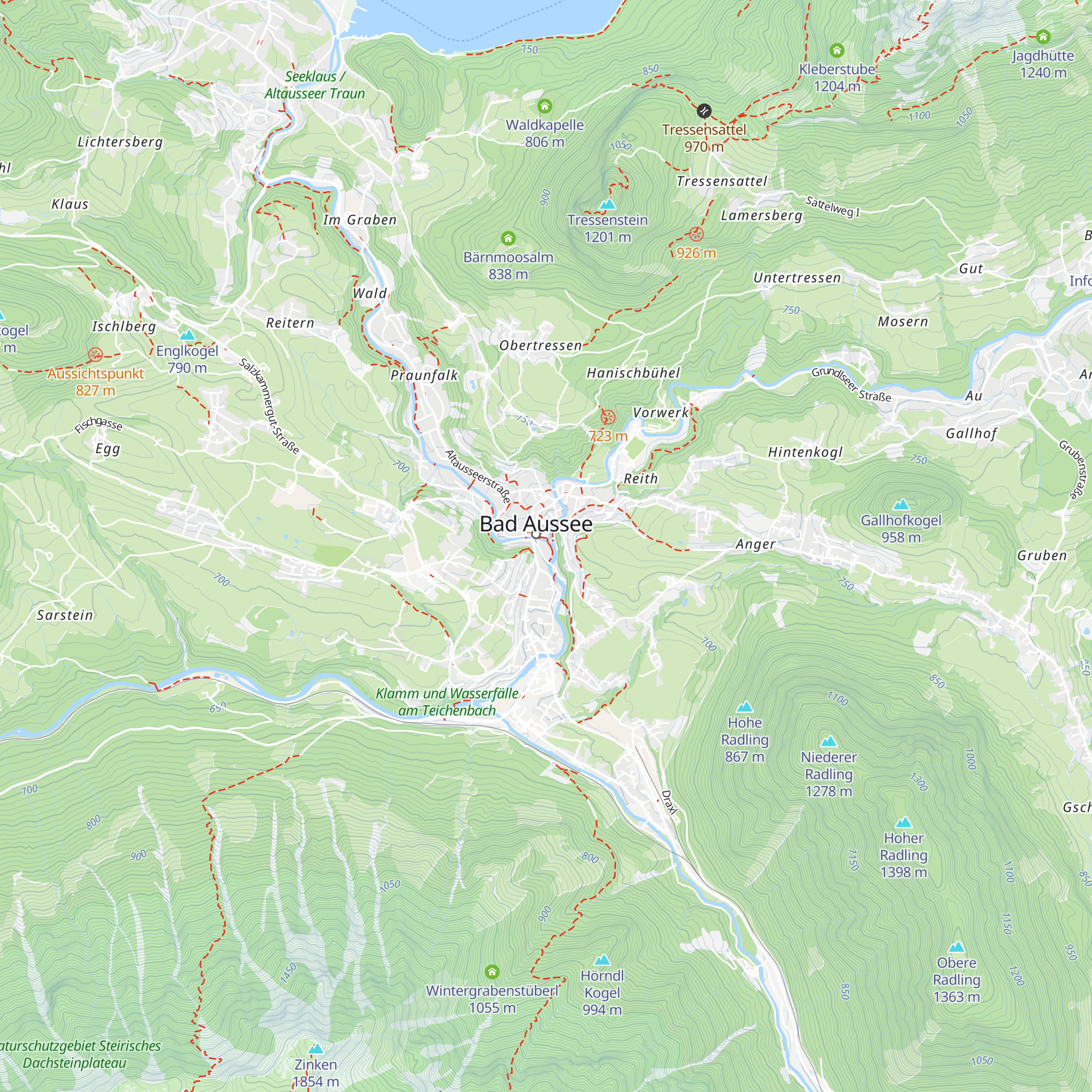 Informationsbüro Bad Aussee map