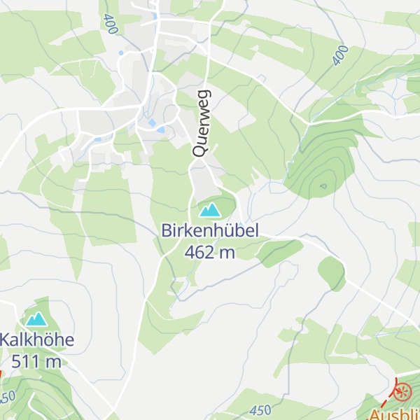Map of Birkenhübel